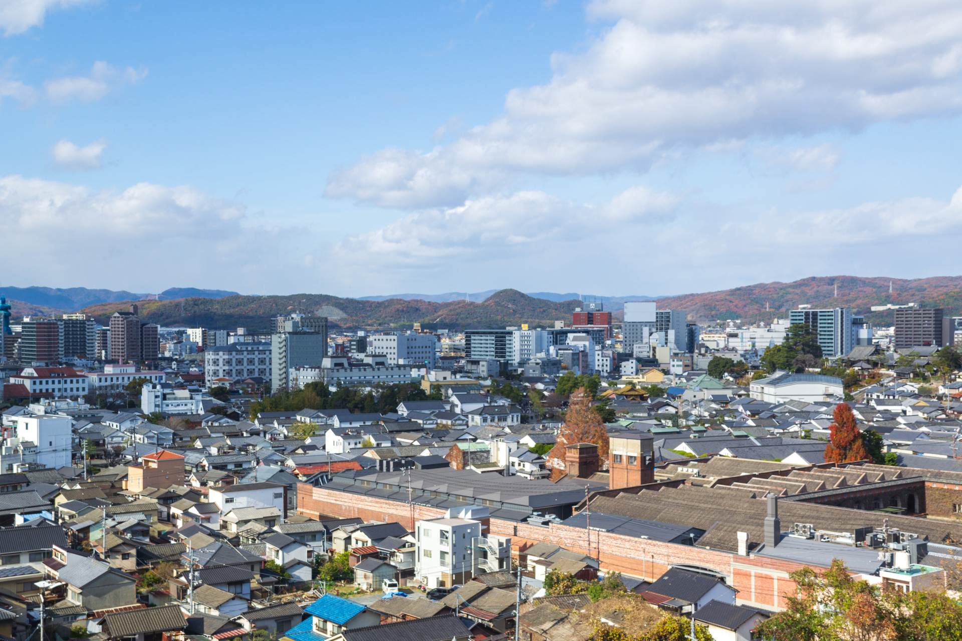 岡山市の街の画像